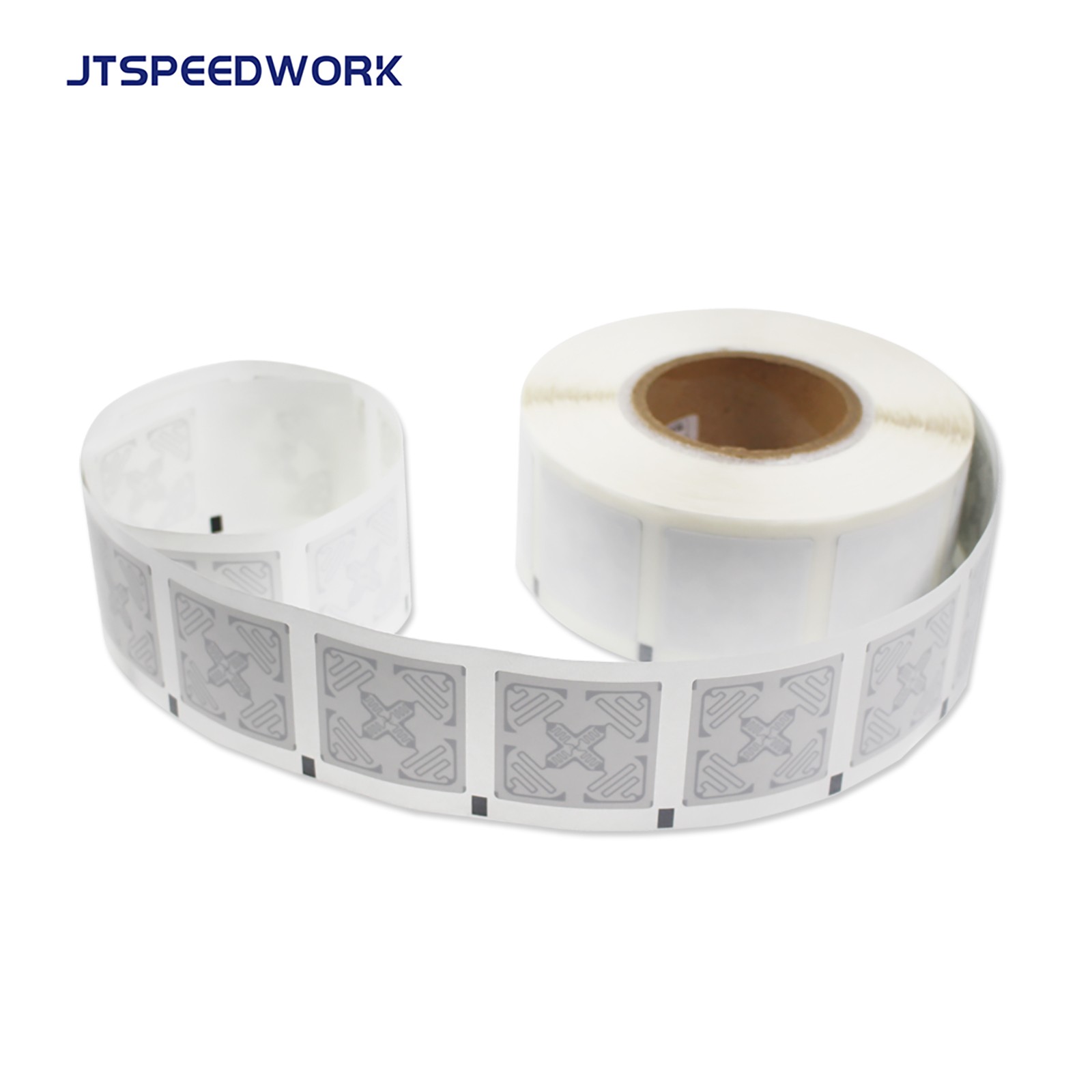JT-IH47 50*50mm UHF RFID 860-960MHz UCODE 9 etiqueta adesiva