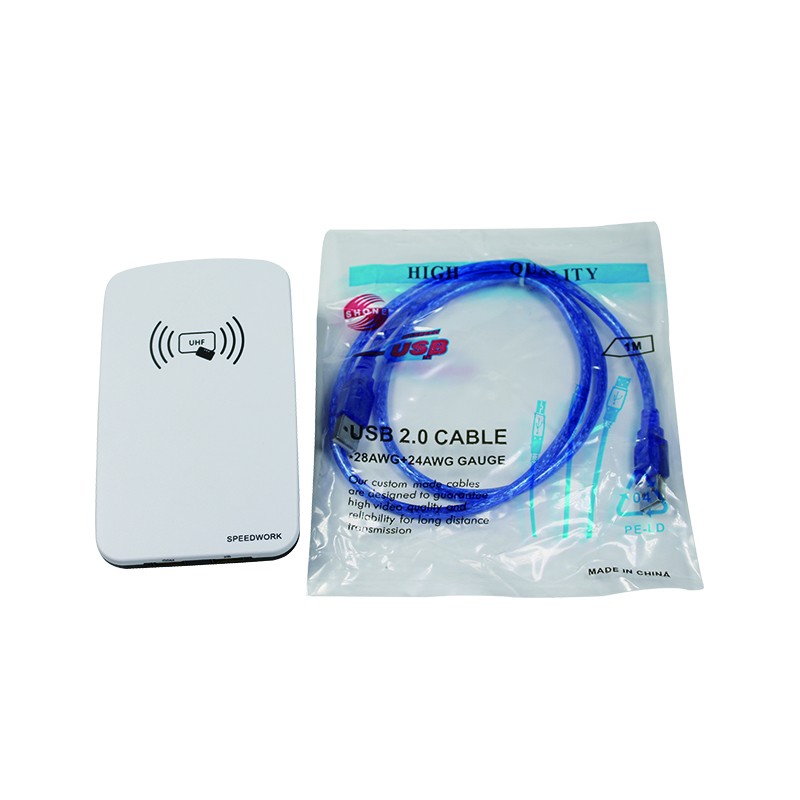 Leitor e gravador de cartões UHF RFID USB de mesa JT-6210
