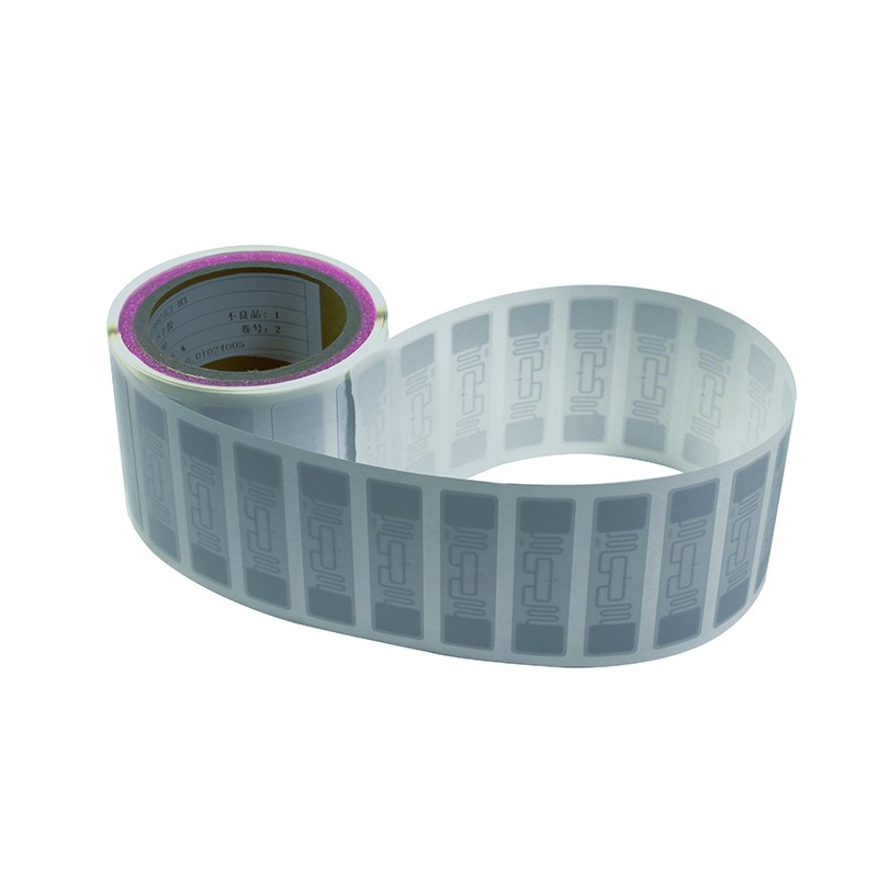 Etiqueta RFID UHF em branco de papel revestido ISO/IEC 18000-6C