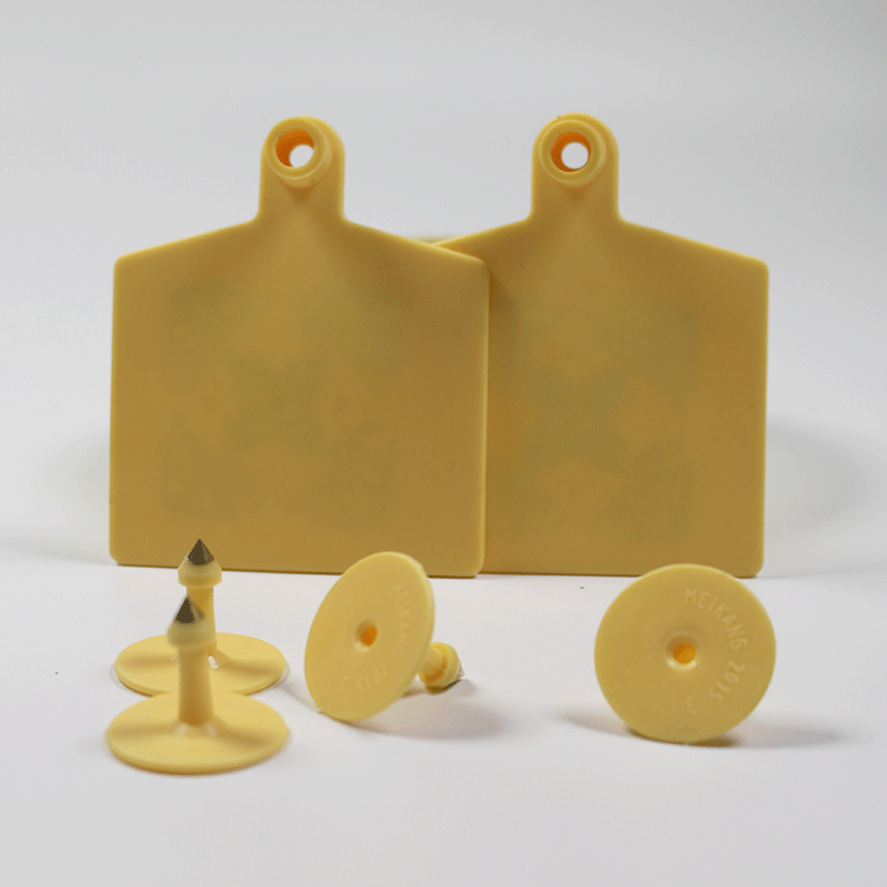 Etiquetas auriculares RFID UHF para animais ISO18000-6c Gen2