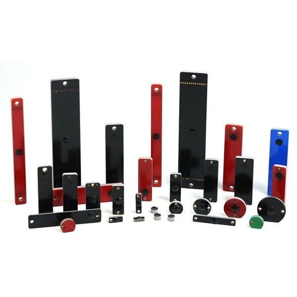 JT-K1207 12*7mm ISO18000-6C Gen2 UCODE 8 RFID na etiqueta do PWB do metal