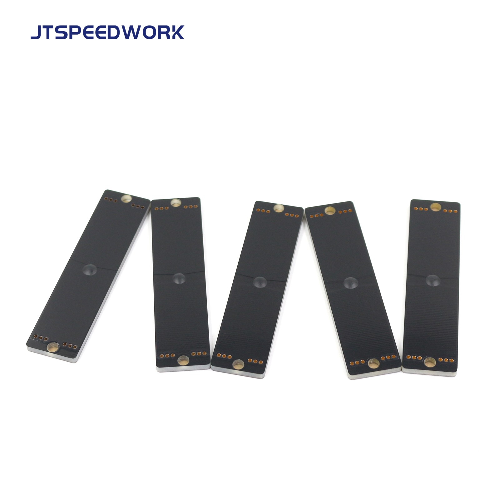JT-K8020 80*20*3mm PCB UHF RFID em etiqueta metálica para sistema de gerenciamento de armazém