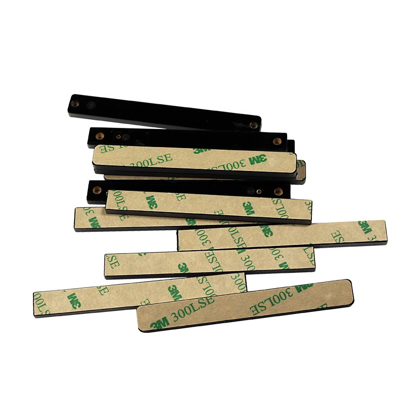 JT-K9727 860-960MHz UHF RFID em etiqueta metálica UHF para gestão de ativos, 97x27mm