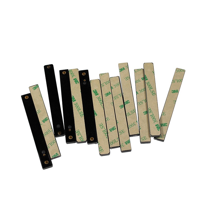 JT-K9727 860-960MHz UHF RFID em etiqueta metálica UHF para gestão de ativos, 97x27mm