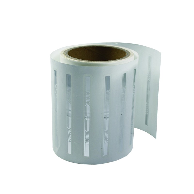 Etiqueta RFID UHF para livros de biblioteca, 860-960 MHz, 98 x 12 mm