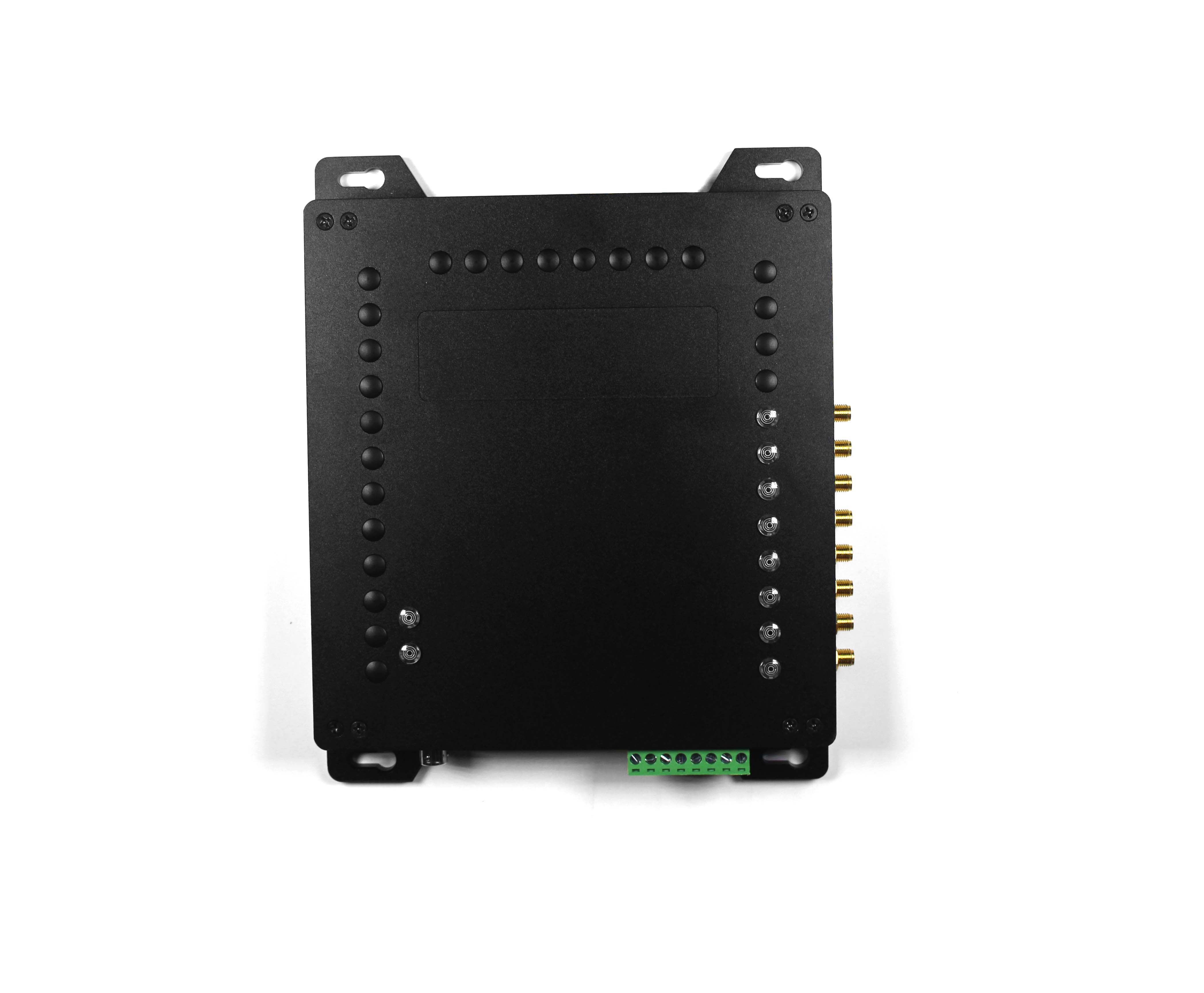 Leitor RFID UHF fixo de 8 portas