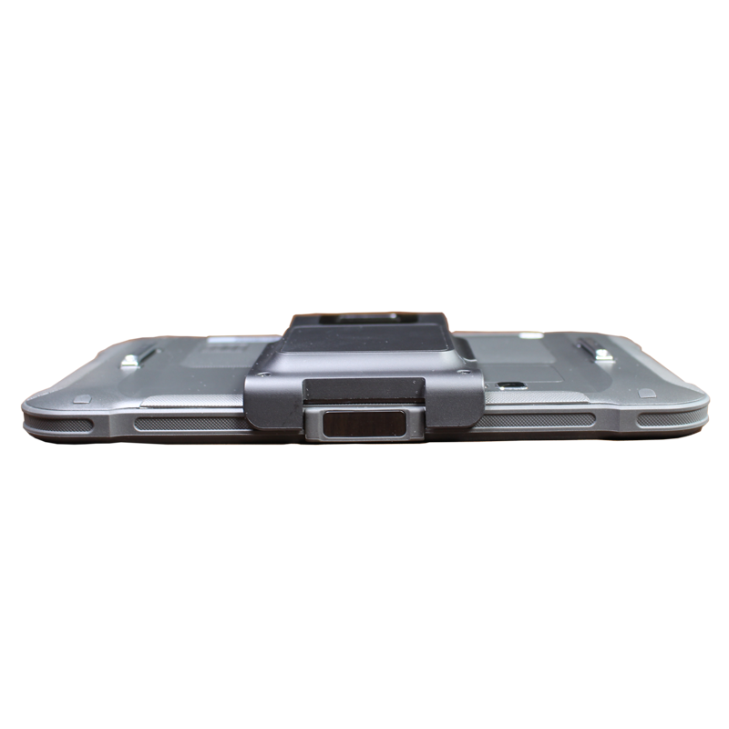 Tablet industrial RFID JT-980 com módulo de dupla frequência integrado (UHF + 13,56 MHz) e leitor RFID.