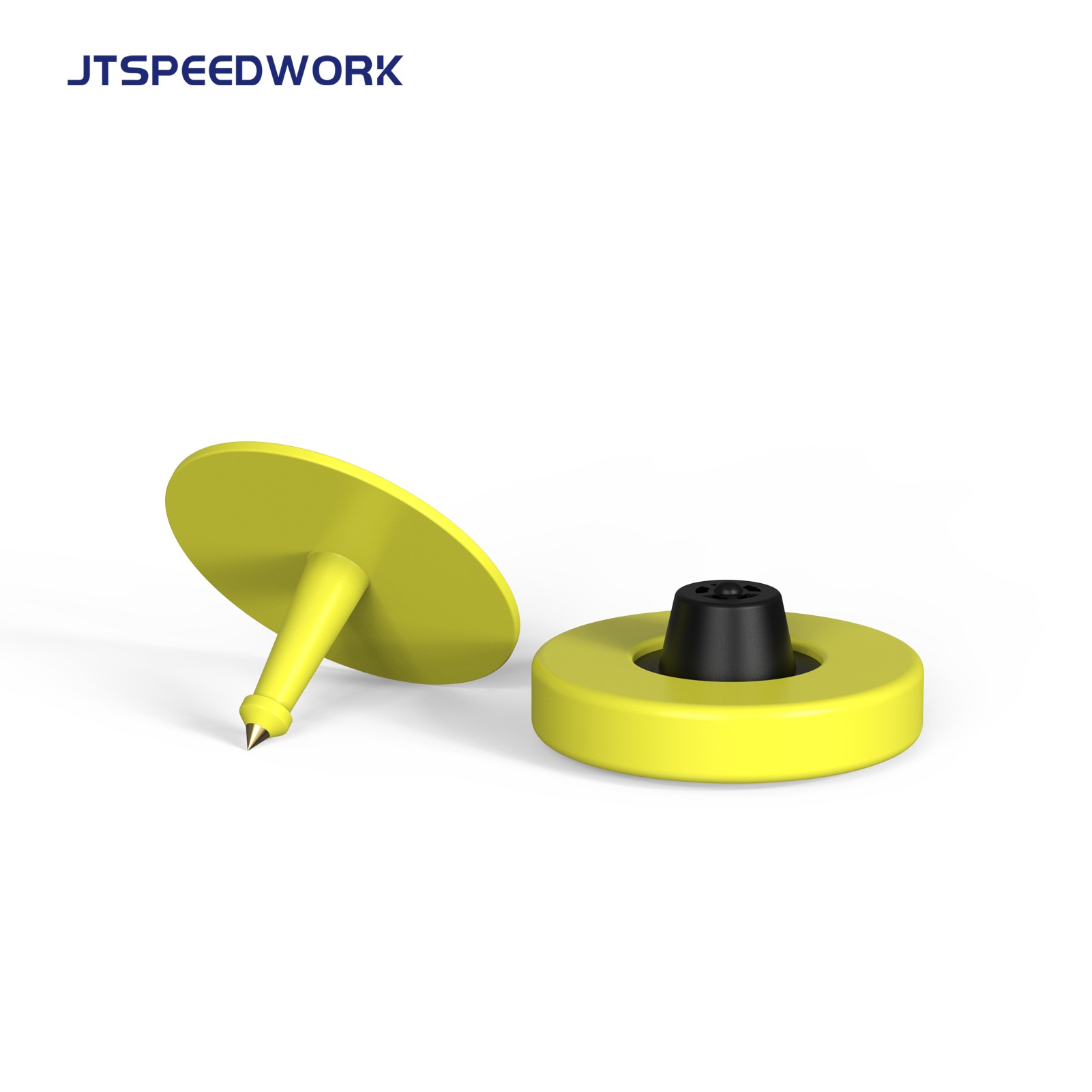 JT-E001 Etiqueta auricular RFID LF para animais 134,2 kHz FDX EM4305