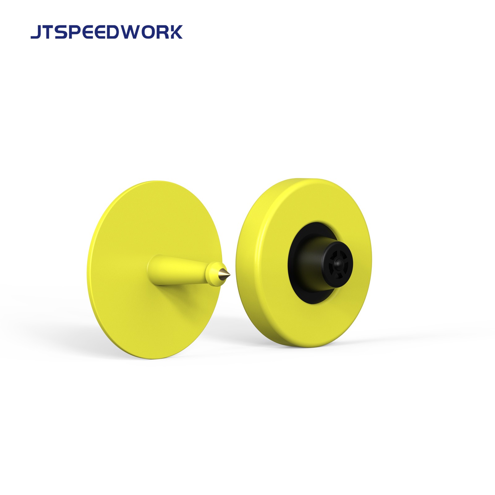 JT-E001 Etiqueta auricular RFID LF para animais 134,2 kHz FDX EM4305