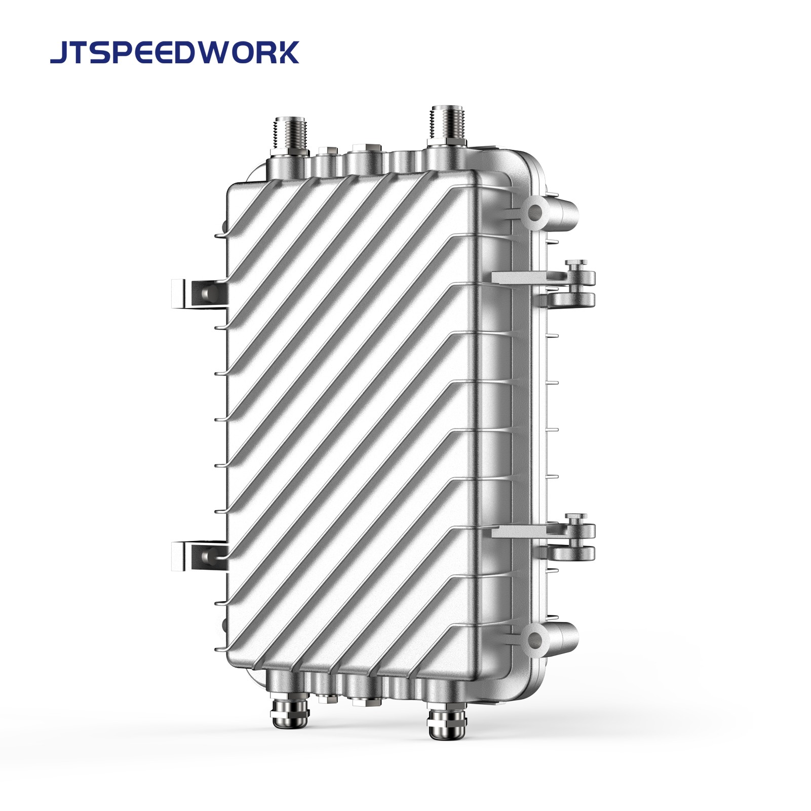 Leitor RFID omnidirecional ativo JT-R2430A de 2,4 GHz para uso externo e à prova d'água.