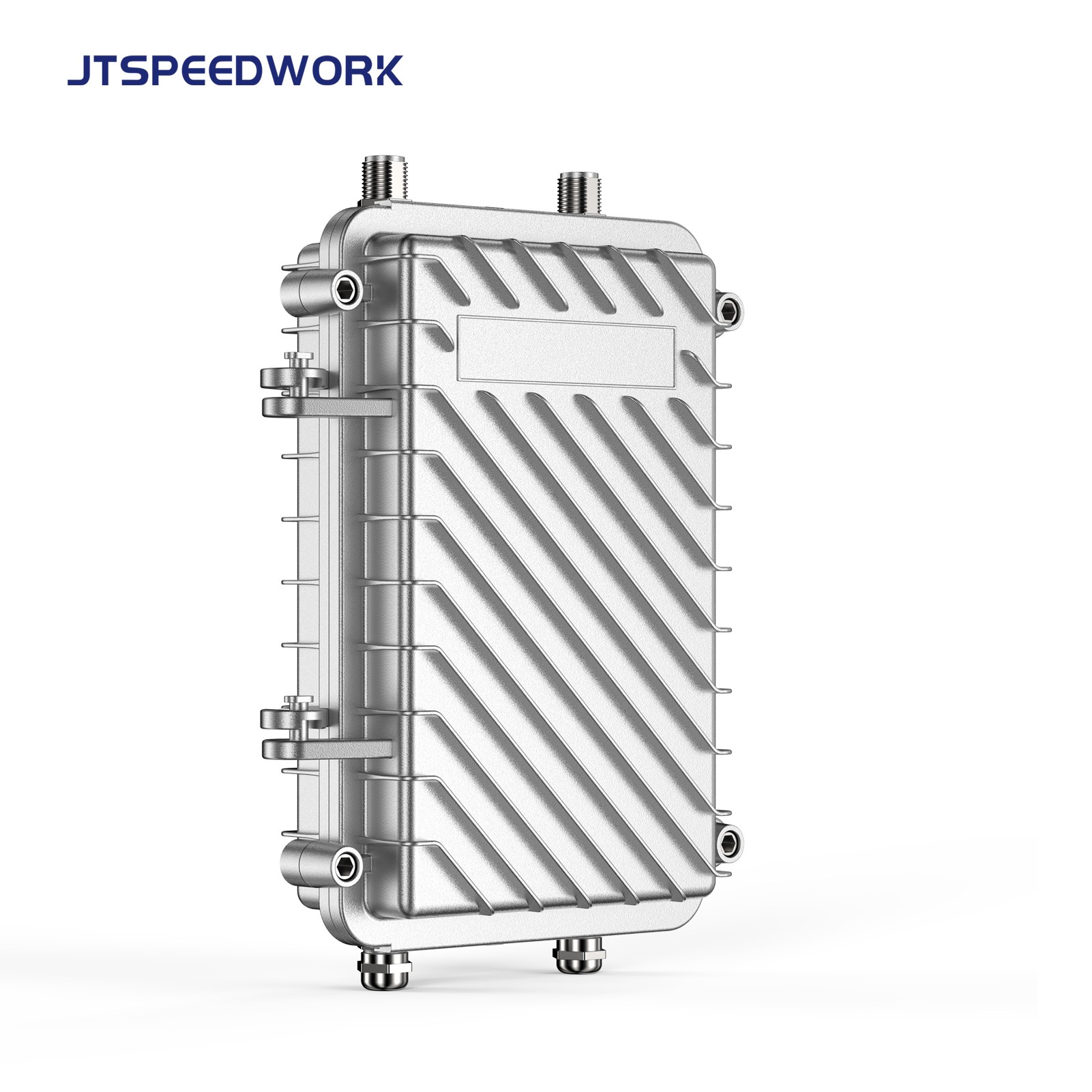 Leitor RFID omnidirecional ativo JT-R2430A de 2,4 GHz para uso externo e à prova d'água.