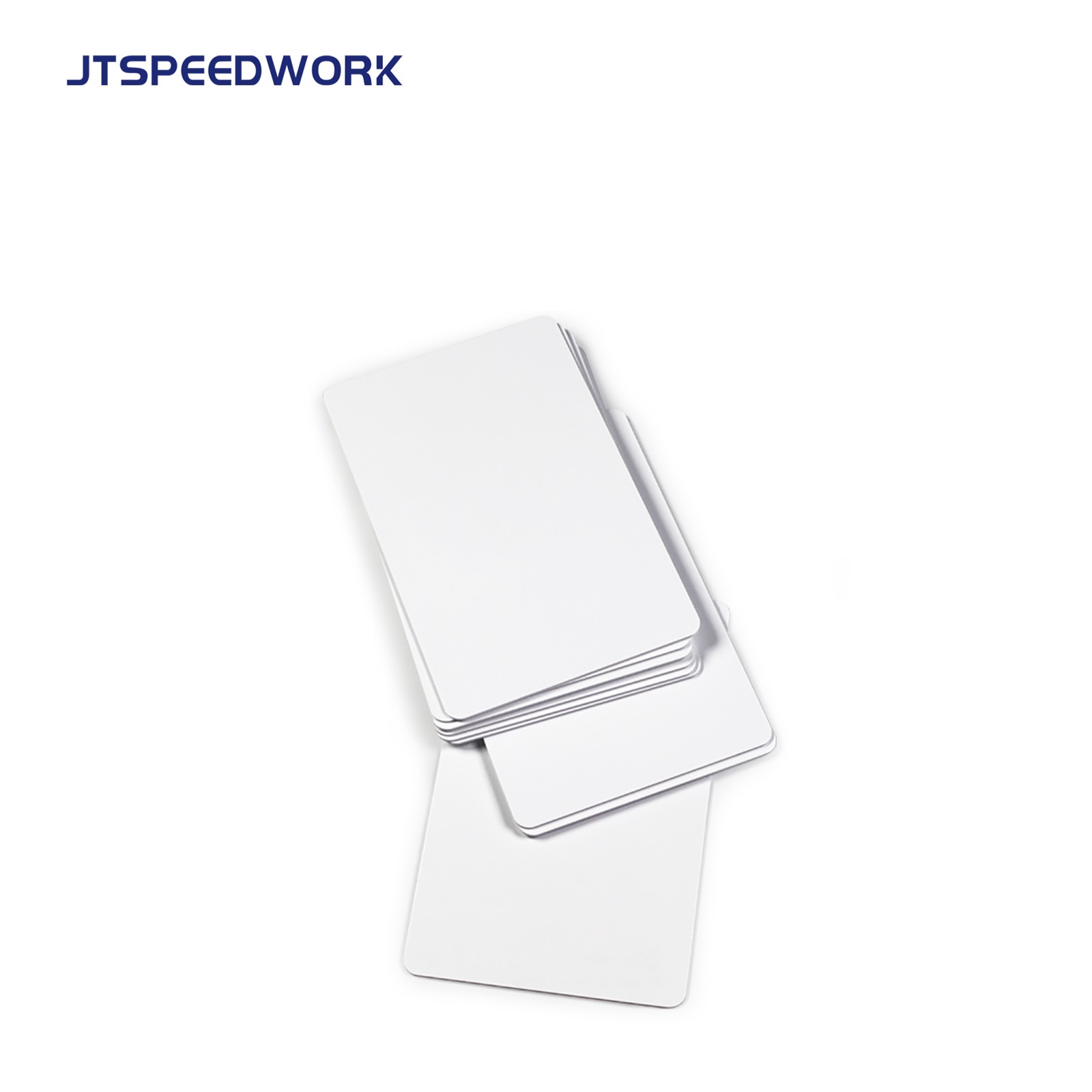 JT-A8554 85*54*0,86mm 860-960Mhz Cartão RFID UHF de PVC Branco