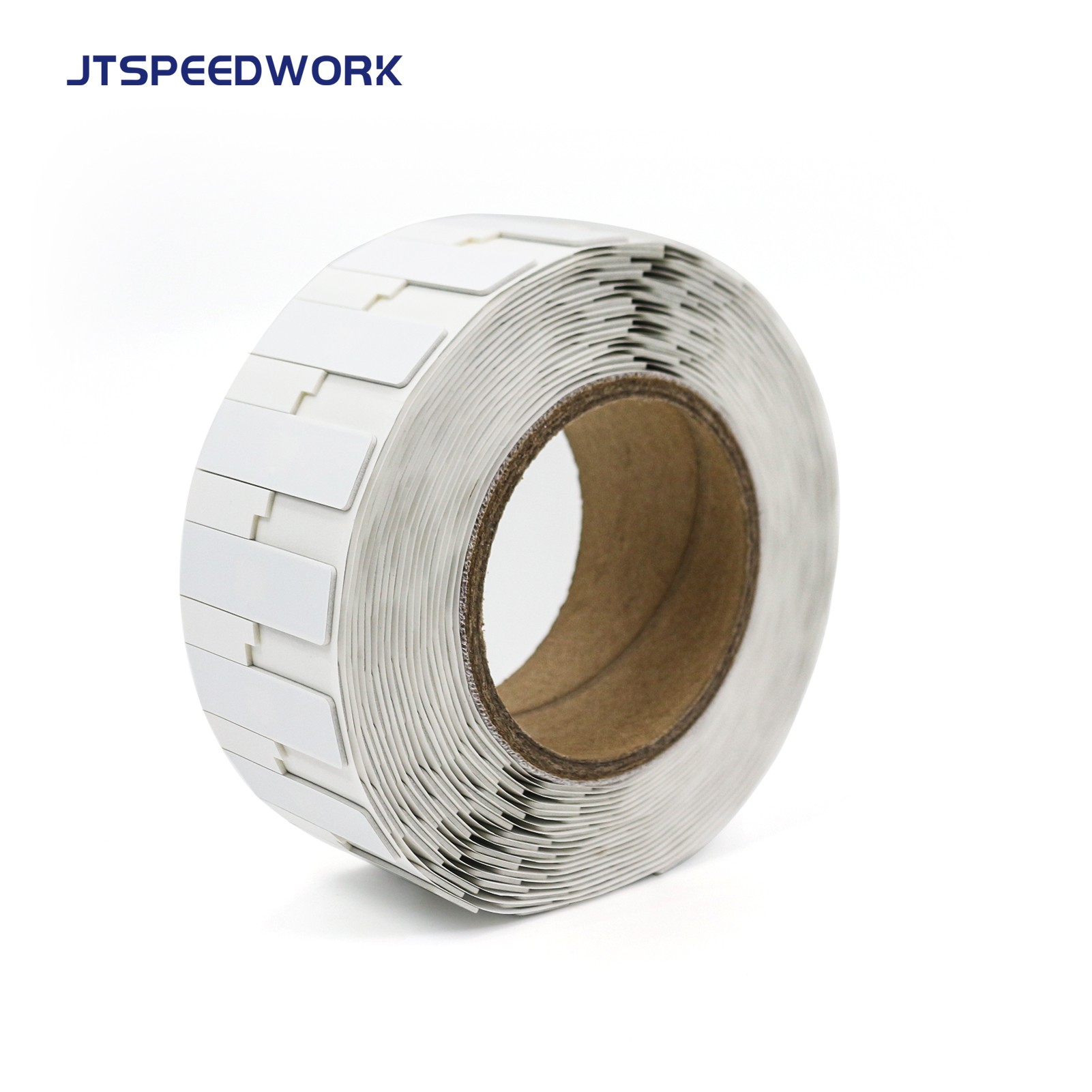 Etiqueta RFID flexível imprimível em metal JT-K5015 50*15*1,26mm 860-960Mhz UHF