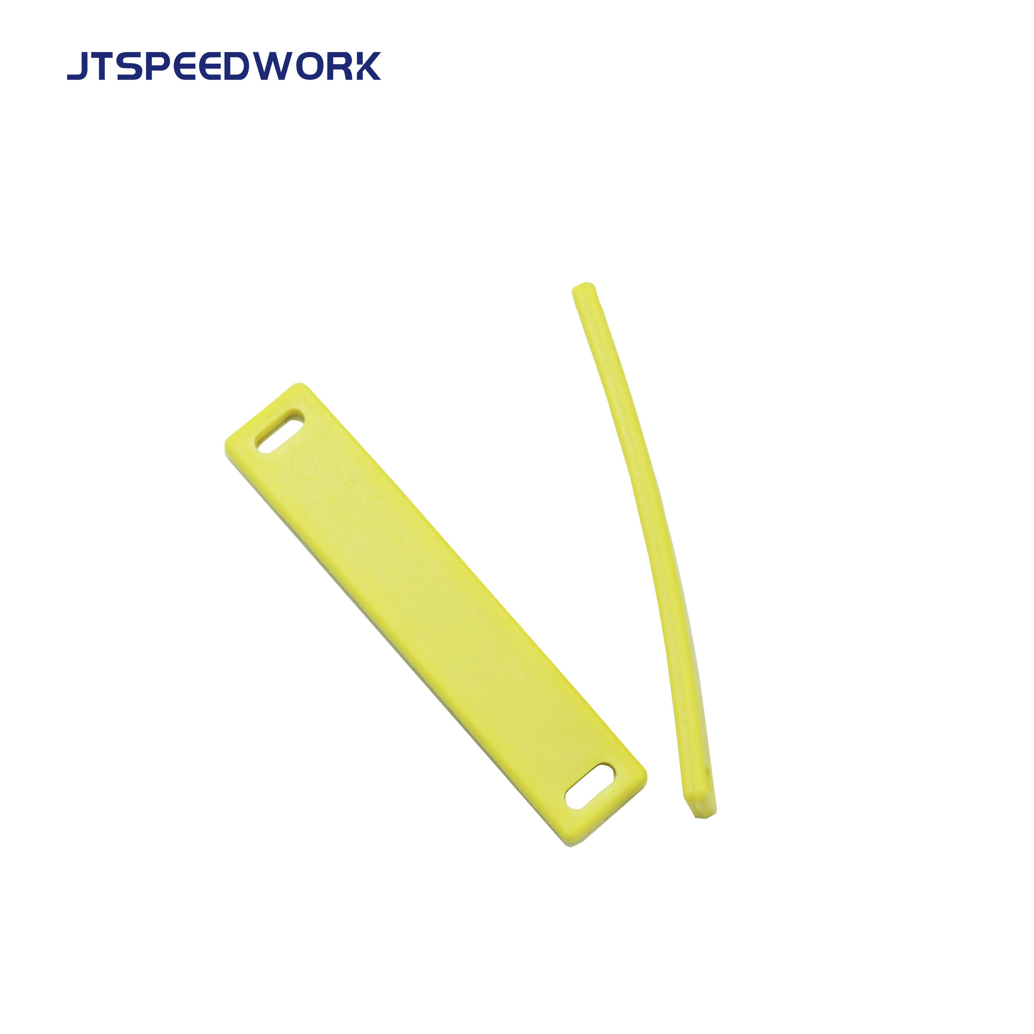 Etiqueta flexível anti-metal JT-K9018 90*18*4mm TPU UHF RFID Impinj Monza R6