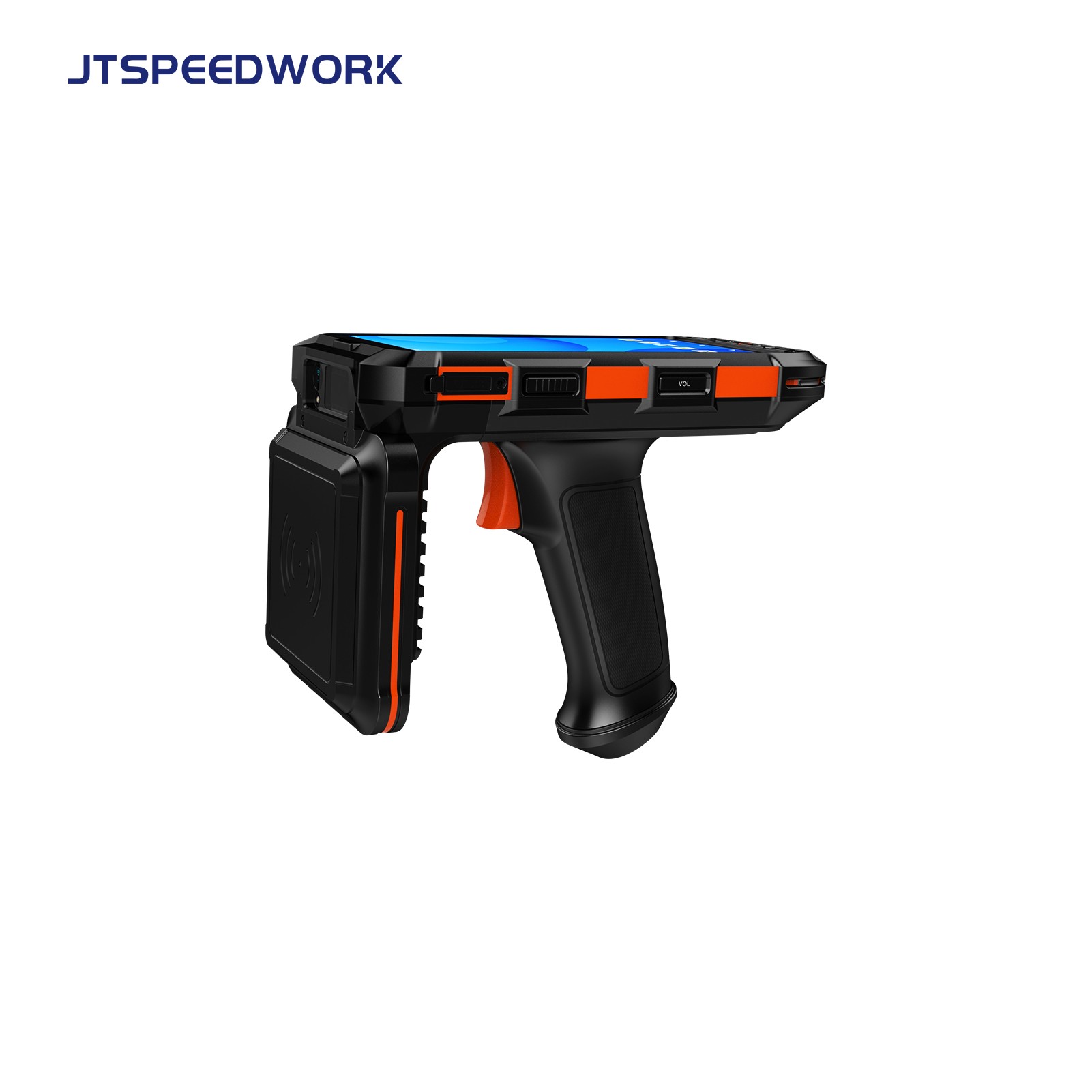 Terminal móvel portátil JT-974 UHF RFID Android 13.0 4+64GB com Impinj E710