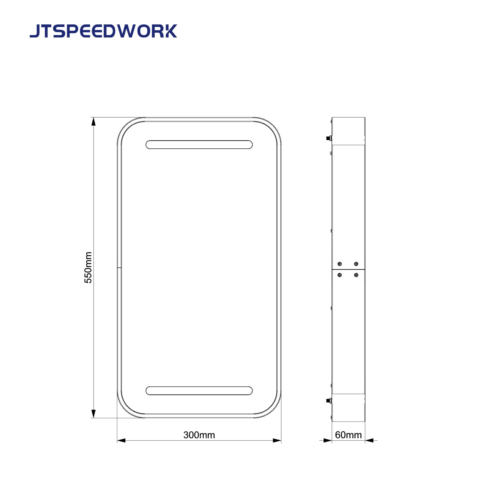 Leitor RFID UHF JT-5010 integrado com radar para controle de acesso