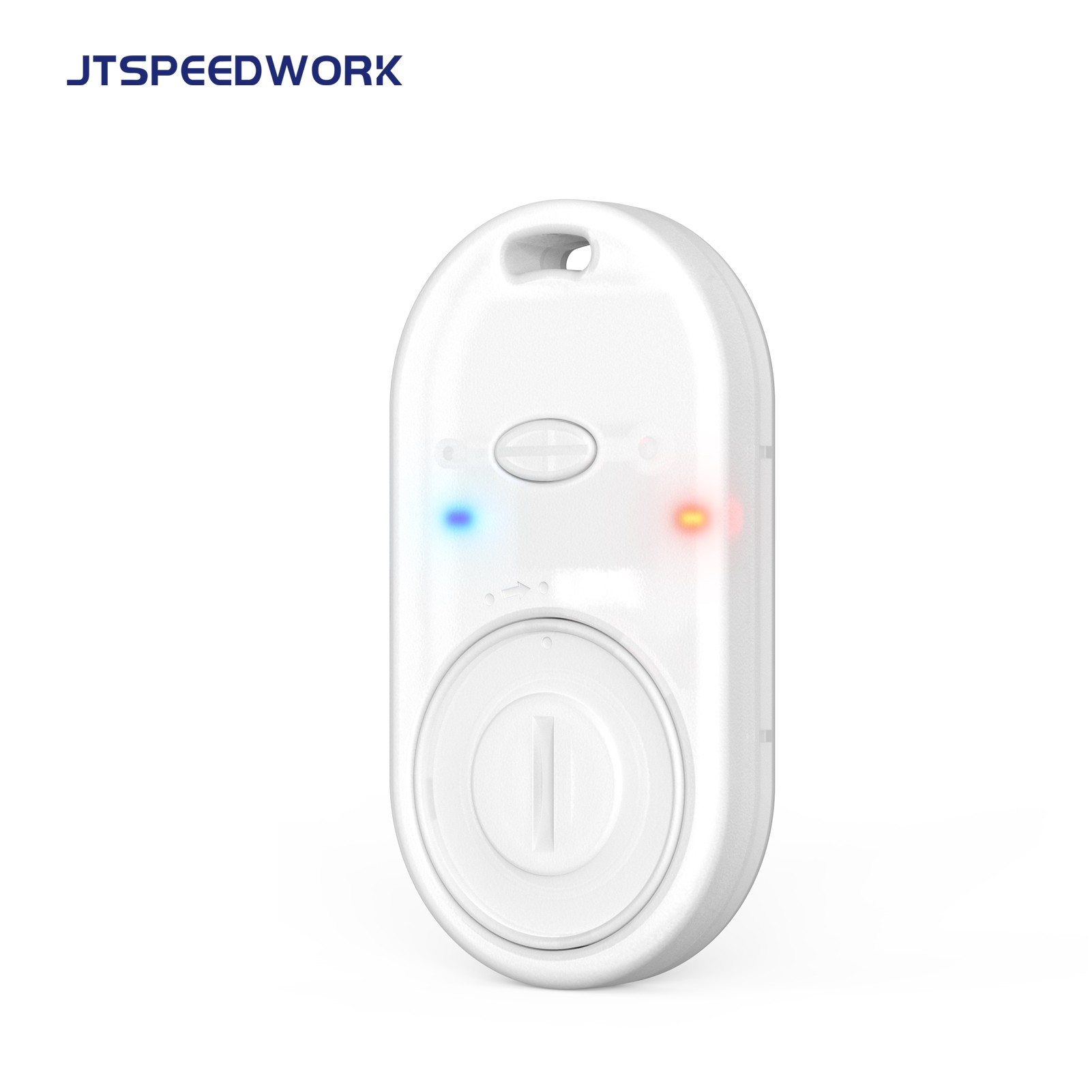 Etiqueta RFID ativa JT-T2483 de 2,4 GHz com tecnologia acústico-óptica, luz e som.