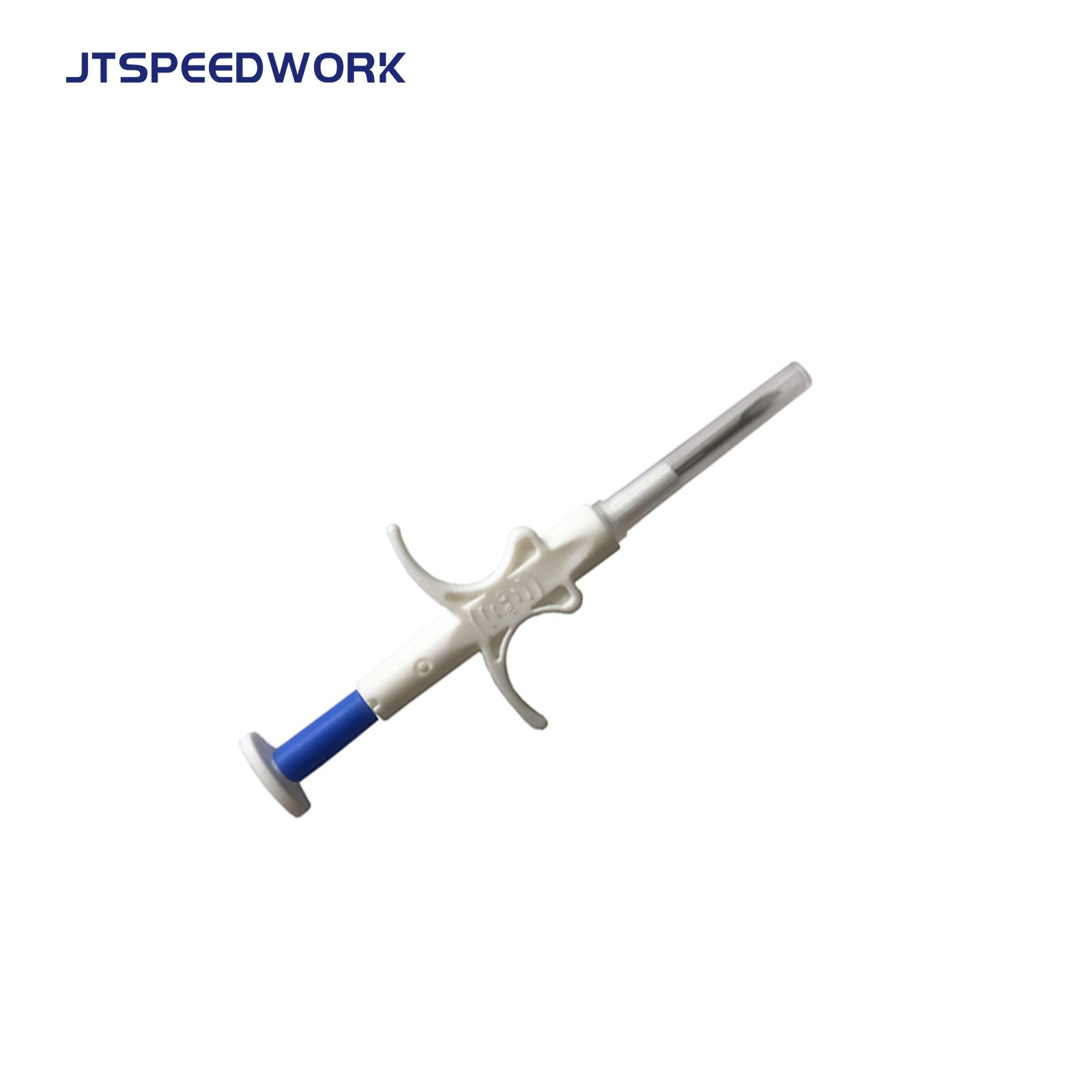 JT-A002 Chip RFID para Identificação de Animais de Estimação, Microchip de Rastreamento Injetável de 134,2 kHz, Implantado em Animais com Agulha Descartável